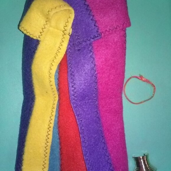 Dotw South Africa Barbie Fashion Cape & necklace Y2K - Picture 1 of 8